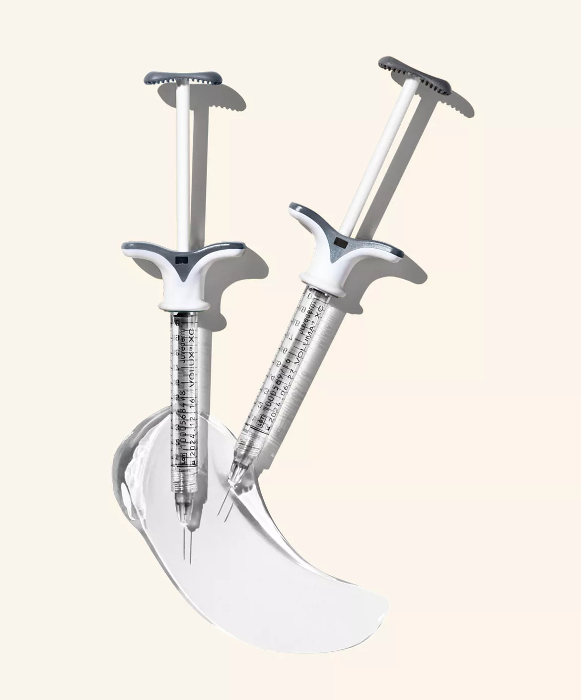 Juvederm Syringe and Gel