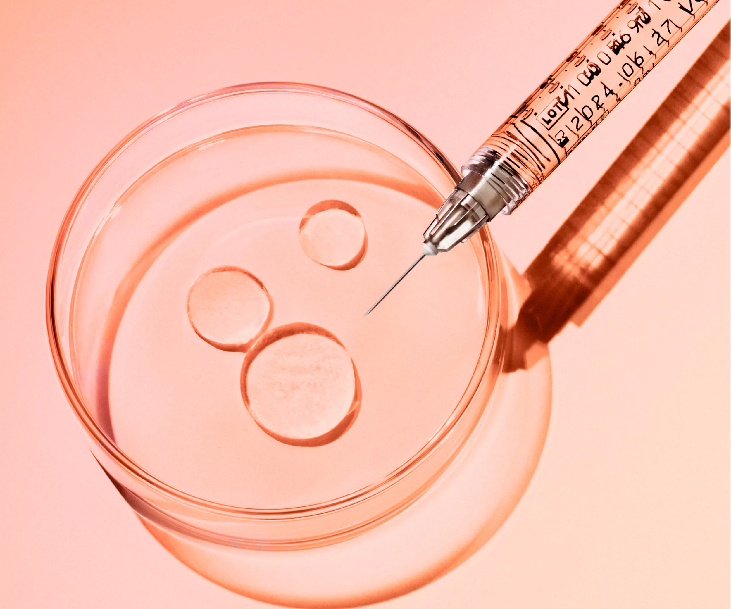 Juvederm Syringe and Dish Close Up