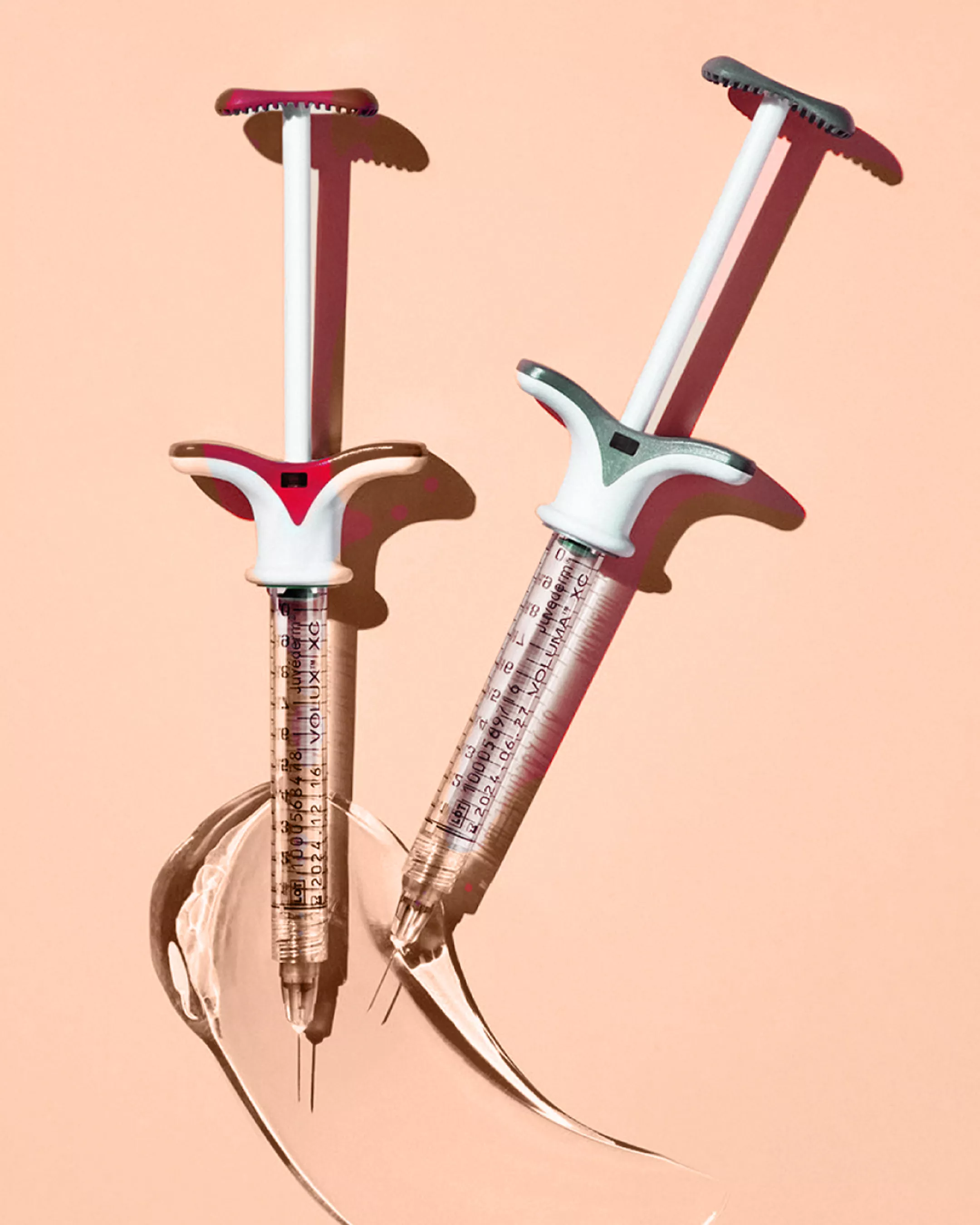 Juvederm Syringe and Gel