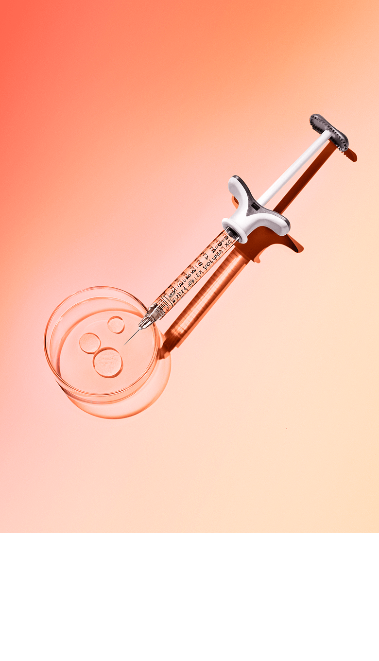 Juvederm Syringe and Dish